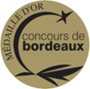 Médaille d'Or concours de Bordeaux 2018