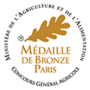 Concours Général Agricole de Paris médaille de bronze